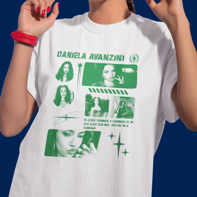 Camiseta Básica Katseye Daniela Graphic