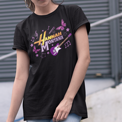 Camiseta Básica Hannah Montana Logo