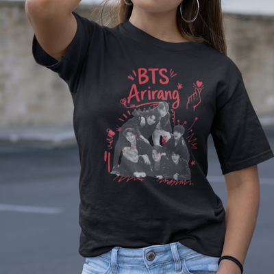 Camiseta Básica BTS Arirang Graphic