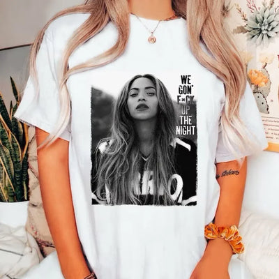Camiseta Básica Beyonce Up The Night
