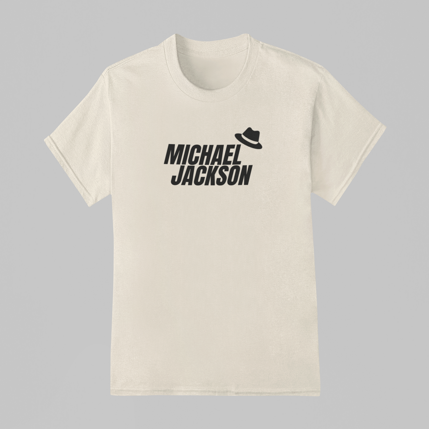 Camiseta Básica Michael Jackson Logo Name