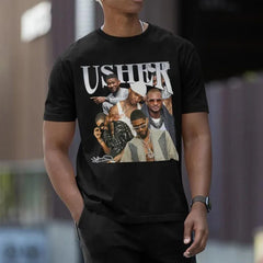 Camiseta Básica Usher Vintage