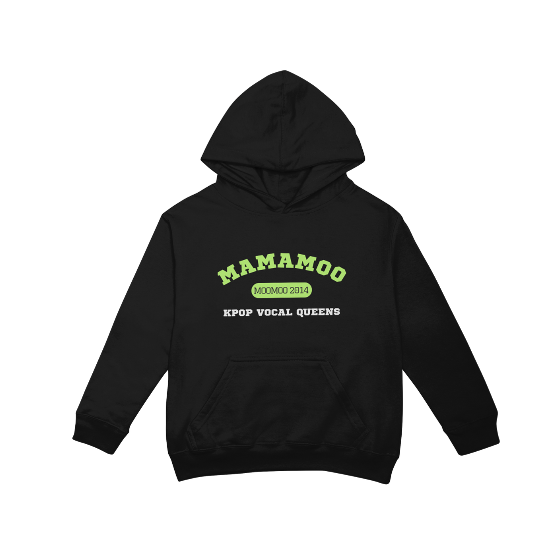 Moletom Canguru Mamamoo Vocal Queens - preto