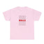 Camiseta Básica Louis Tomlinson Walls Rosa Bebê 