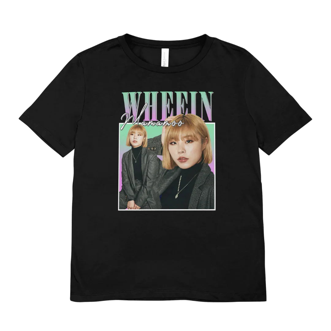 Camiseta Básica Mamamoo Wheein - preto
