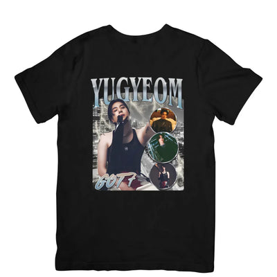 Camiseta Básica GOT7 Yugyeom - preto