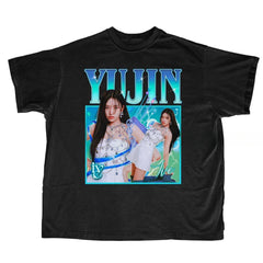 Camiseta Básica Ive Yujin Graphic