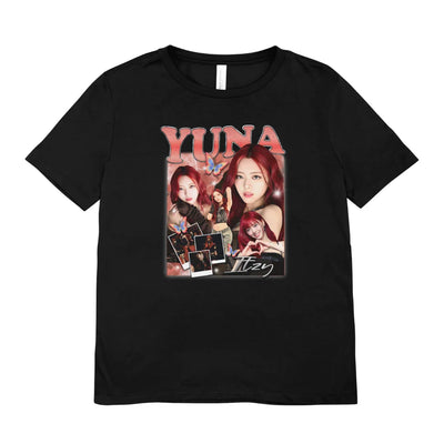 Camiseta Básica Itzy Yuna - preto