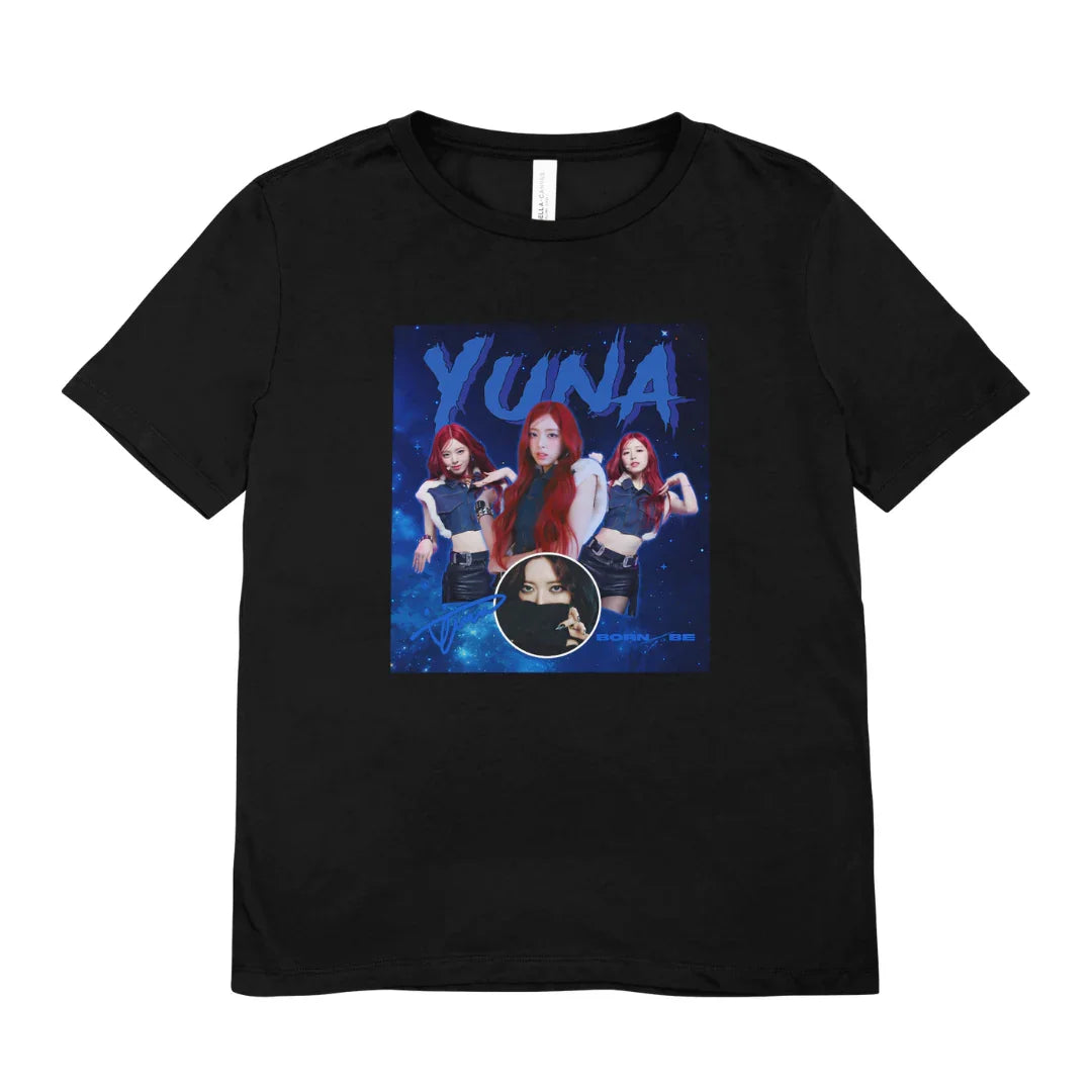Camiseta Básica Itzy Yuna Graphic - preto