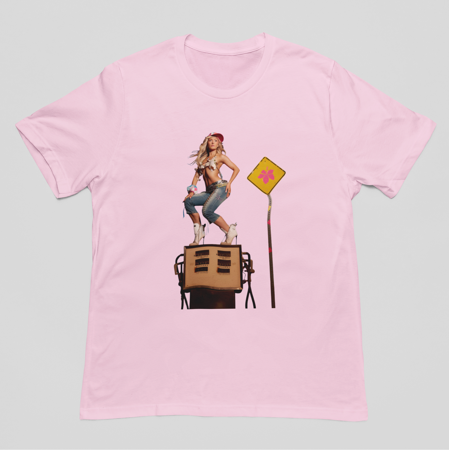 Camiseta Básica Zara Larsson Pose