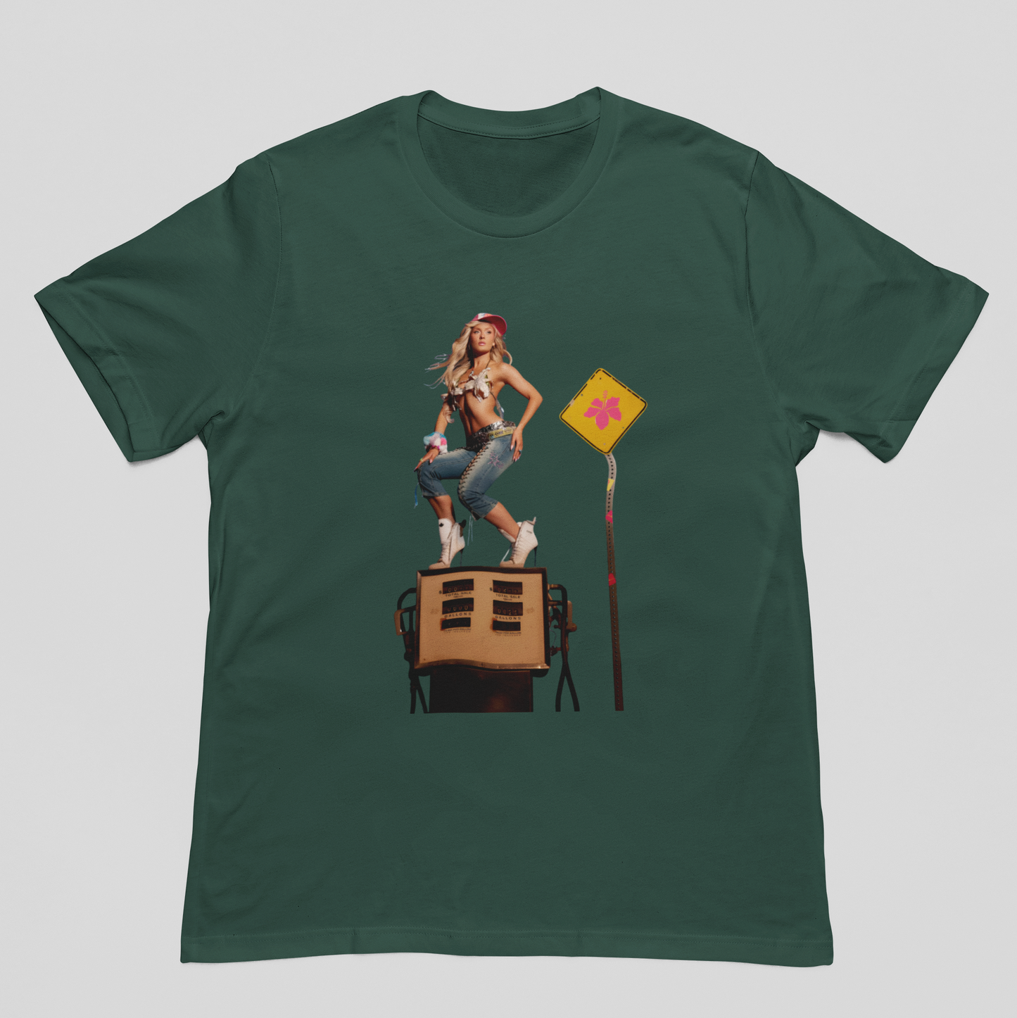 Camiseta Básica Zara Larsson Pose