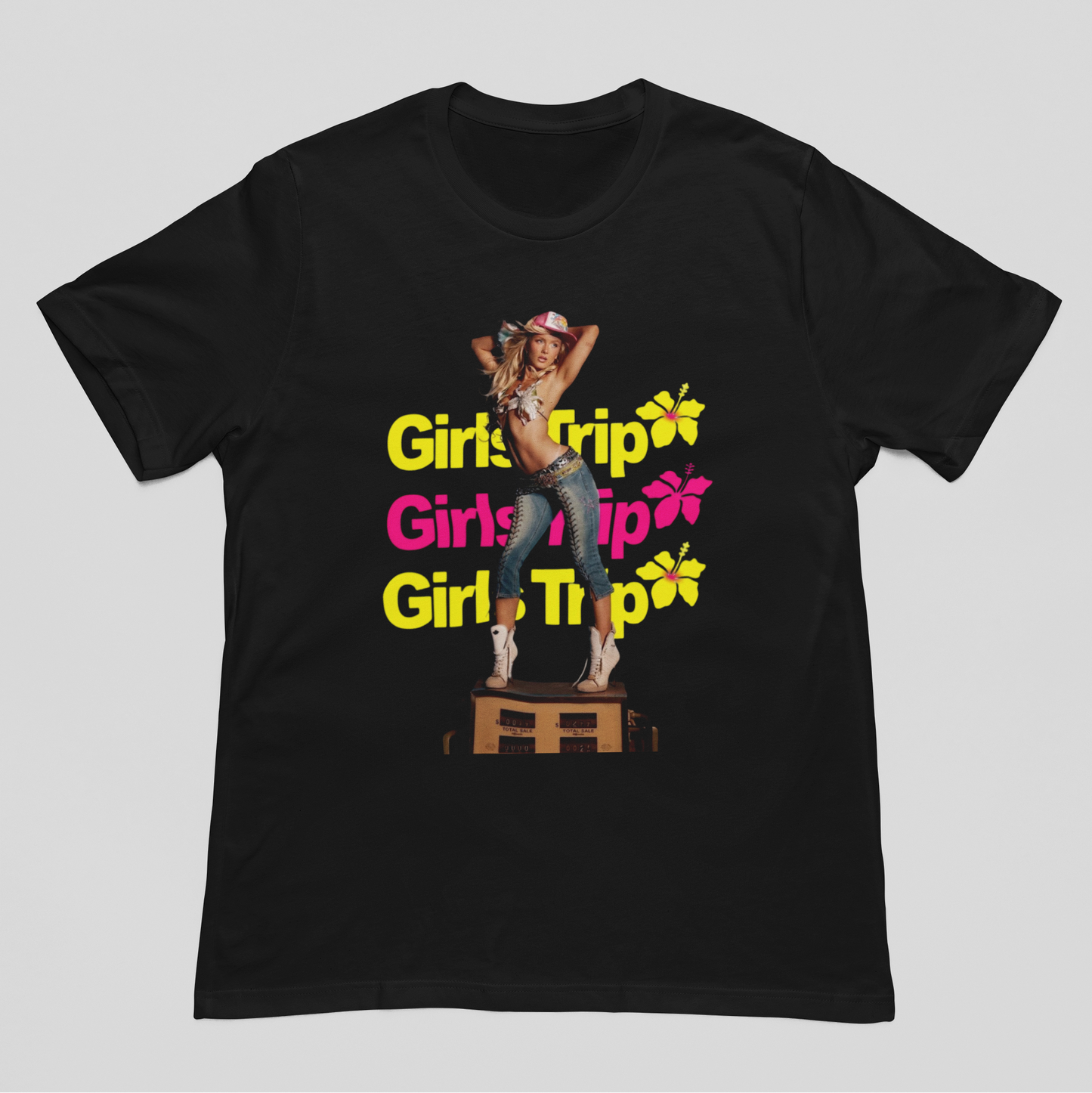 Camiseta Básica Zara Larsson Girls Trip Photo