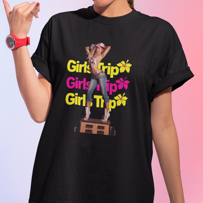 Camiseta Básica Zara Larsson Girls Trip Photo