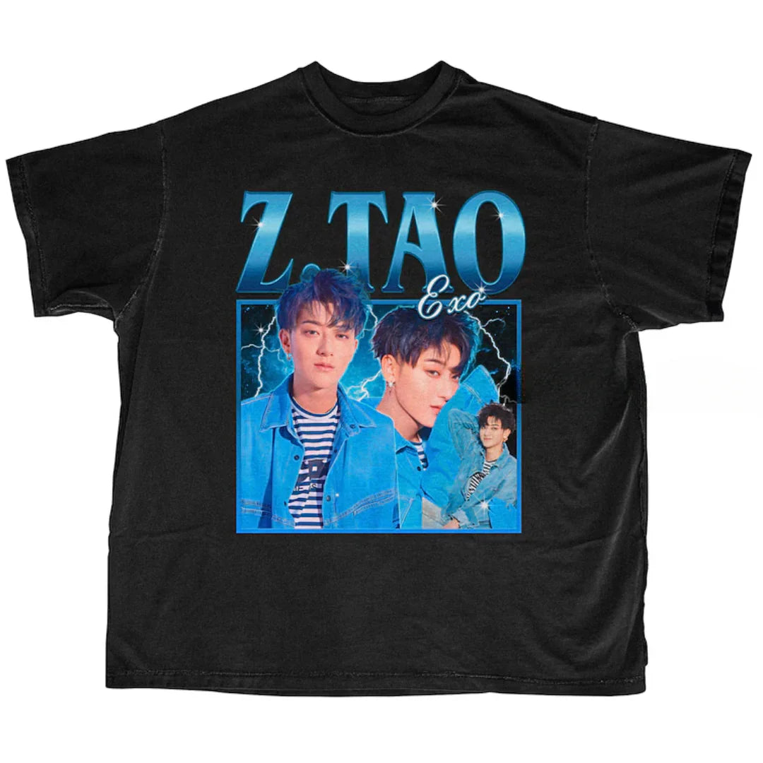 Camiseta Básica Exo Z.tao Graphic - preto