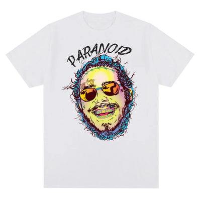 Camiseta Básica Post Malone Paranoid