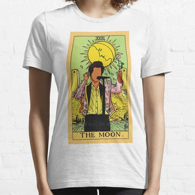 Camiseta Básica Harry Styles The Moon - Branco