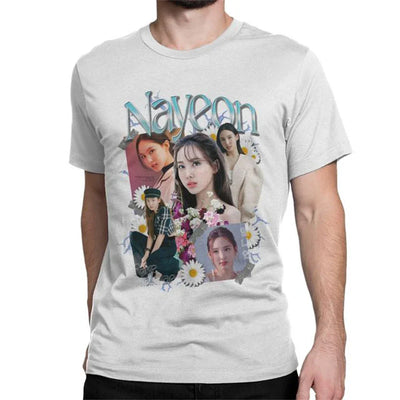 Camiseta Básica Twice Nayeon - branco