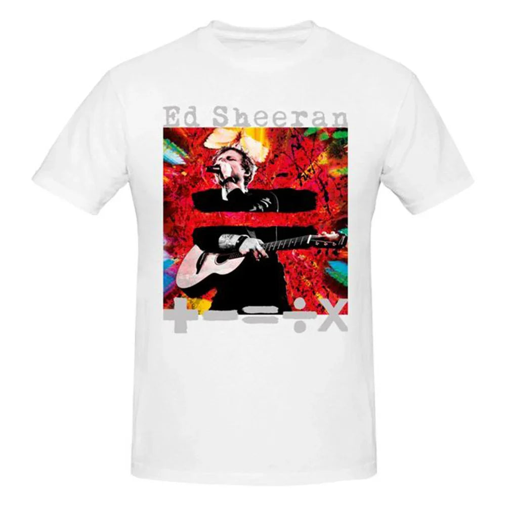 Camiseta Básica Ed Sheeran Branco