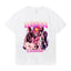 Camiseta Básica Kendrick Lamar Pink Style Branco