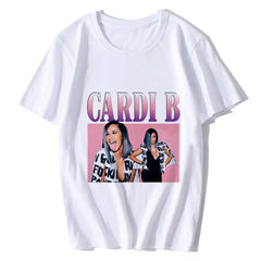 Camiseta Básica Cardi B Fuck