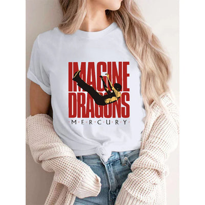 Camiseta Básica Imagine Dragons Mercury