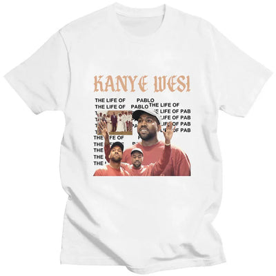 Camiseta Básica Kanye West The Life of Pablo Branco