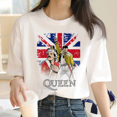 Camiseta Básica Queen Banda Inglesa