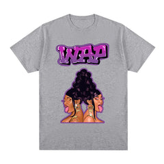 Camiseta Básica Cardi B Cartoon
