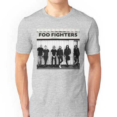 Camiseta Básica Foo Fighters Rock Band