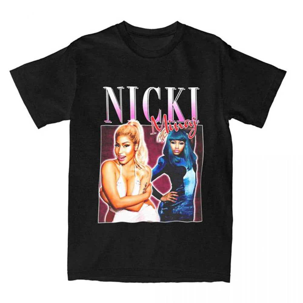 Camiseta Básica Nicki Minaj Cantora