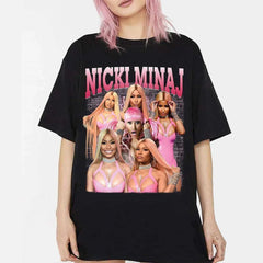 Camiseta Básica Nicki Minaj Pink Style