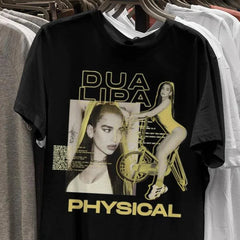 Camiseta Básica Dua Lipa Physical
