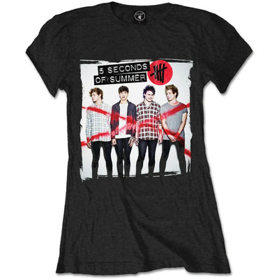 Camiseta Básica 5 Seconds of Summer Band