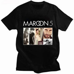 Camiseta Básica Maroon 5 Style