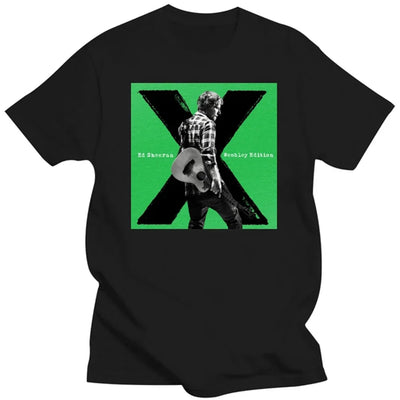 Camiseta Básica Ed Sheeran Wembley Edition Preto