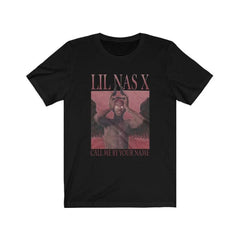 Camiseta Básica Lil Nas X Call Me By Your Name