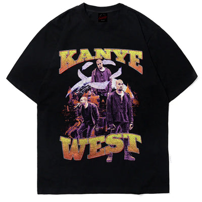 Camiseta Básica Kanye West Preto