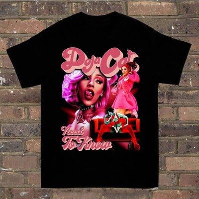 Camiseta Básica Doja Cat Need to Know
