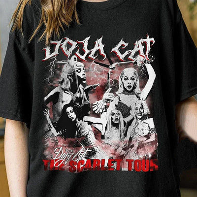 Camiseta Básica Doja Cat The Scarlet Tour