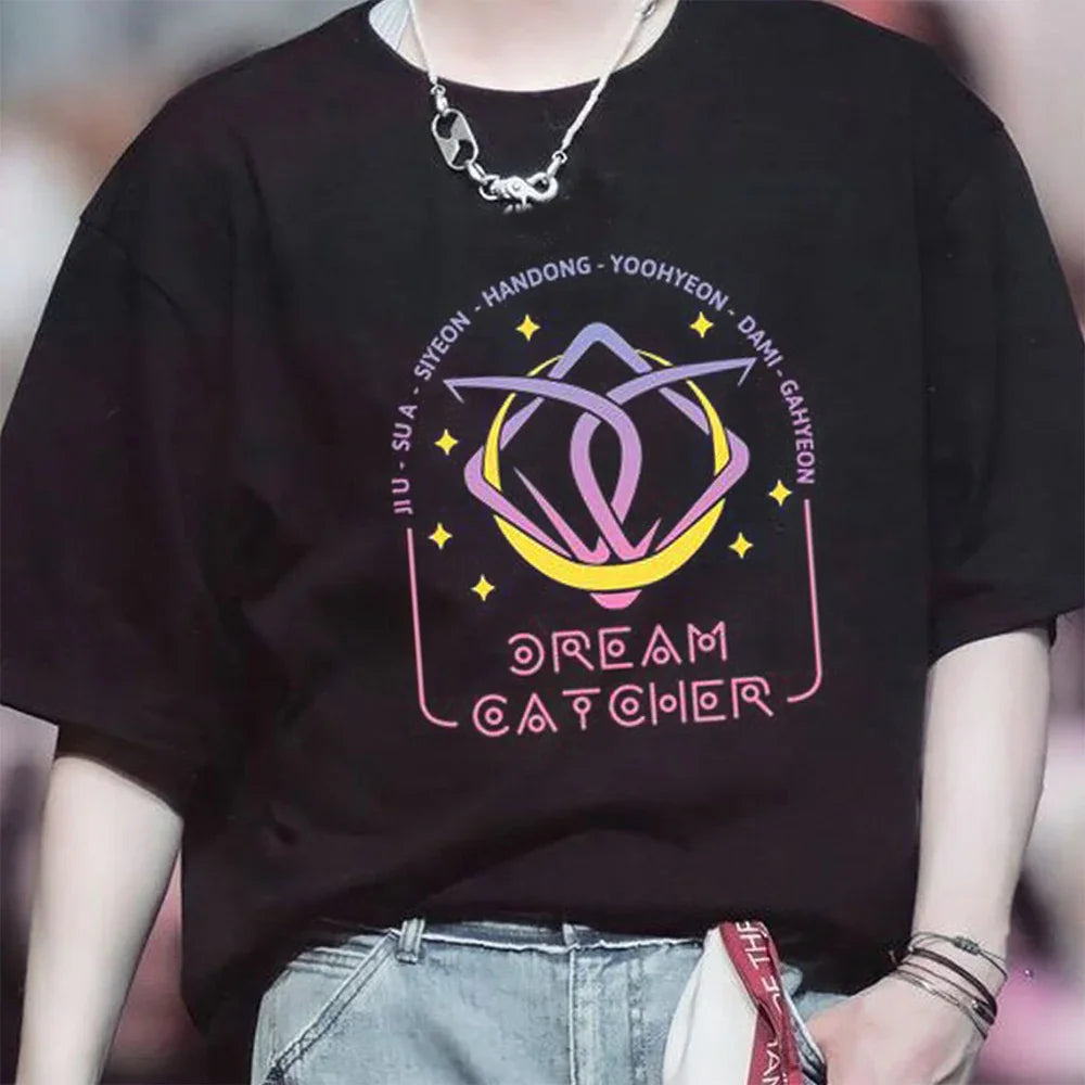 Camiseta Básica Dreamcatcher-PRETO