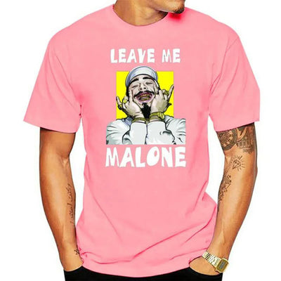 Camiseta Básica Leave Me Malone Funny Meme
